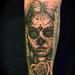 tattoo galleries/ - Day of the Dead Girl & Rose - 57439